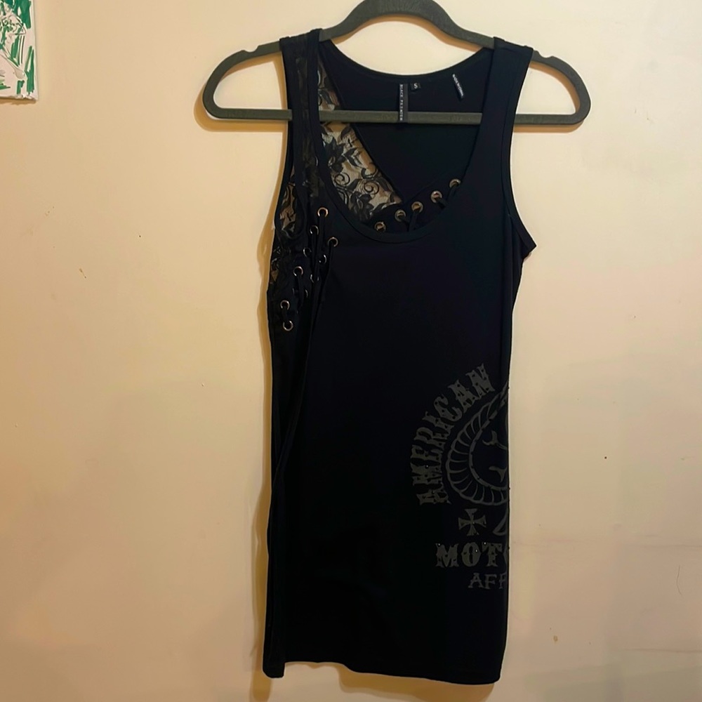 Affliction Black Premium Mini Dress - Small